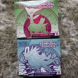 Temporal Forces Elite Trainer Box Pokemon Cards 