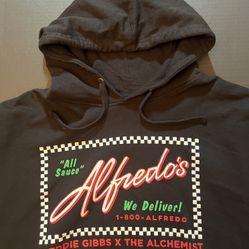 Freddie Gibbs X The Alchemist Alfredo Rap Hoodie Size L
