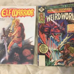 Lot Of 2 Elf 80s Comics
