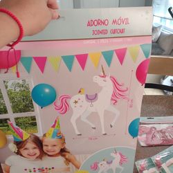 Unicorn Birthday Decorations 
