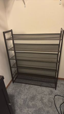 Metal Shoe rack 6 tiers