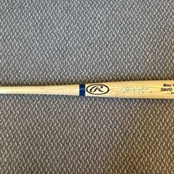 Autographed David Wright Rawlings Big Stick Pro Model Bat