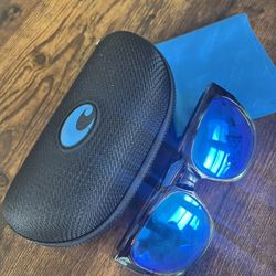 Costa Water Women's 2 Blue Polarized Sunglasses 