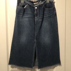 Denim women skirt 