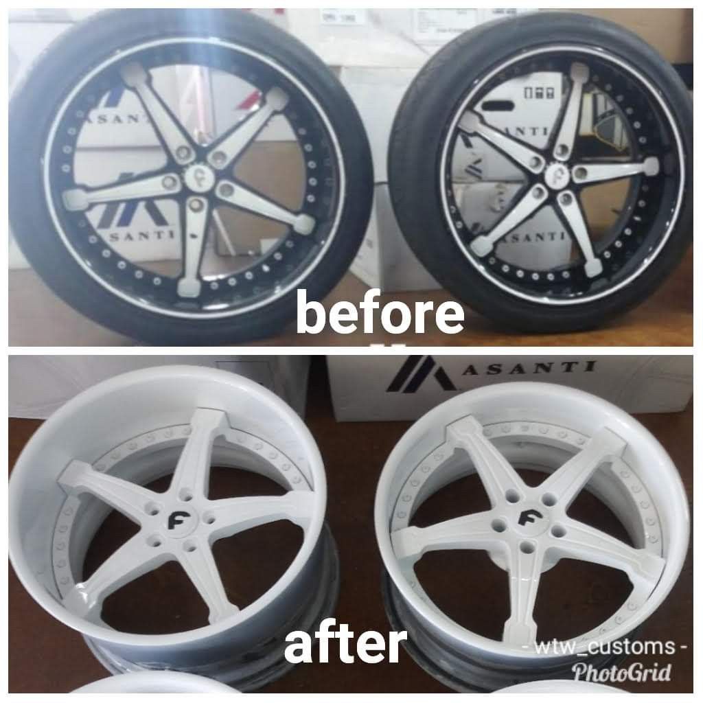 🎨🎨 CUSTOM WHEEL PAINT 🎨🎨