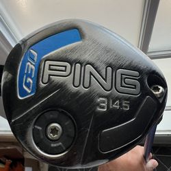 Ping G30 #3 Wood Fwy 14.5° TFC419 Reguler Flex Graphite Shaft blue