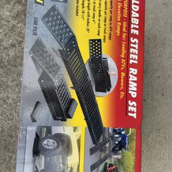 New Foldable Steel Ramp Set
