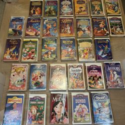 DISNEY VHS VIDEOS 