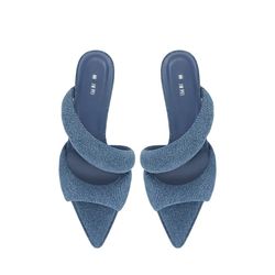 JW PEI Women's Sara Mule Heeled Sandals
