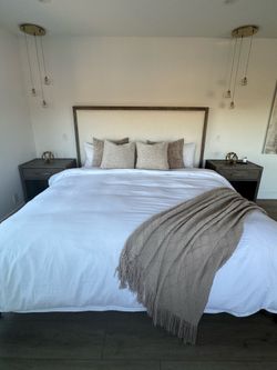 RH King Size Bed Set