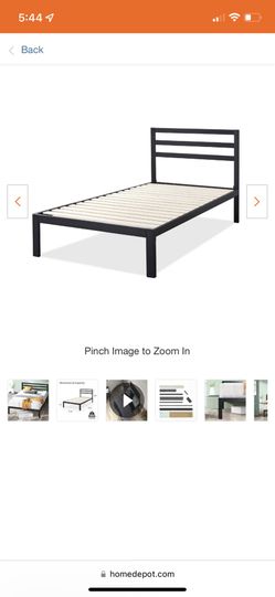 Platform Twin Bed