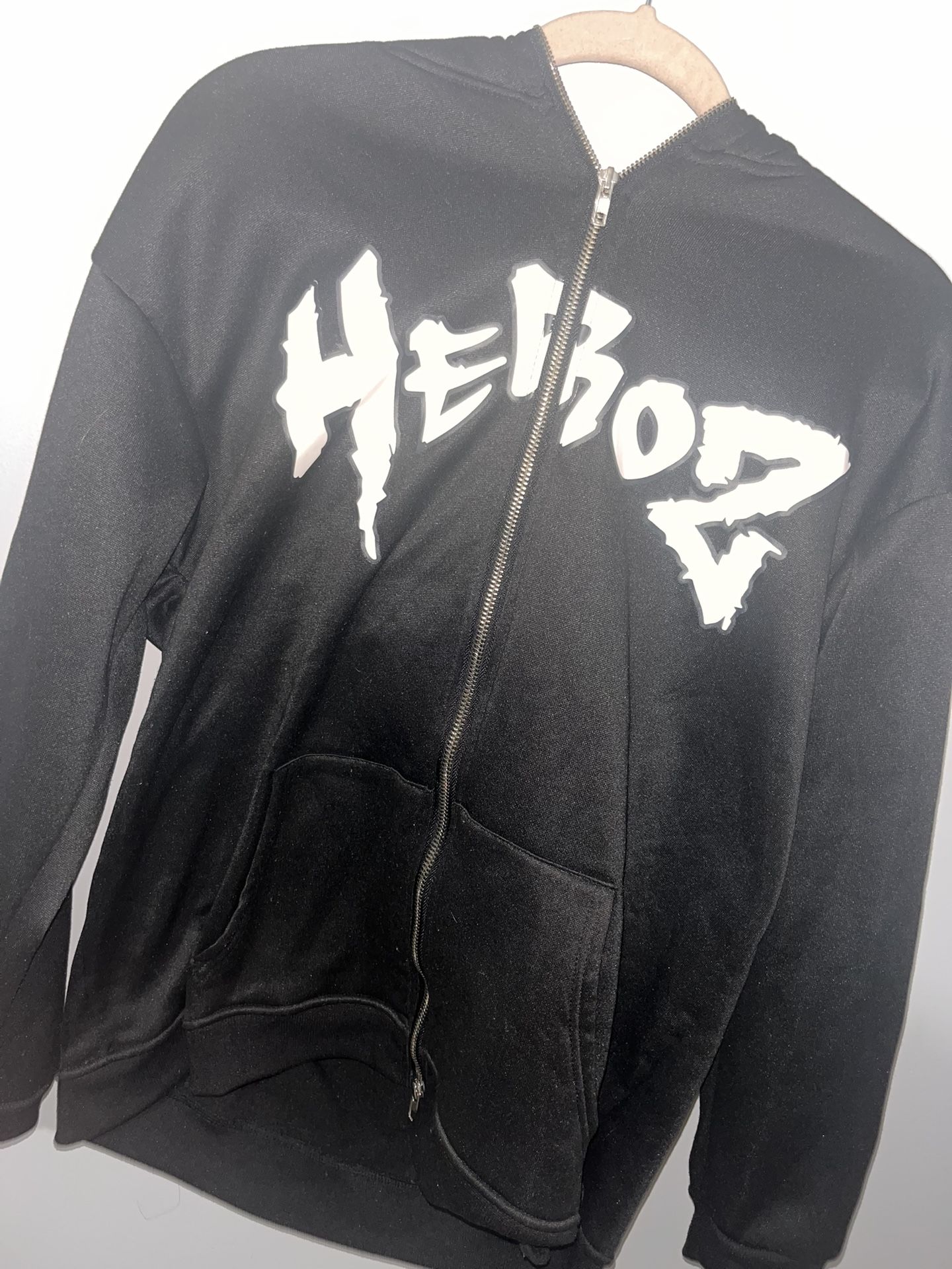 Heroz Double Zipper Hoodie.