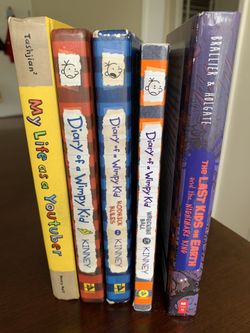 5 Kids Book Wimpy Kid/Life as a youtber/Last kids on earth