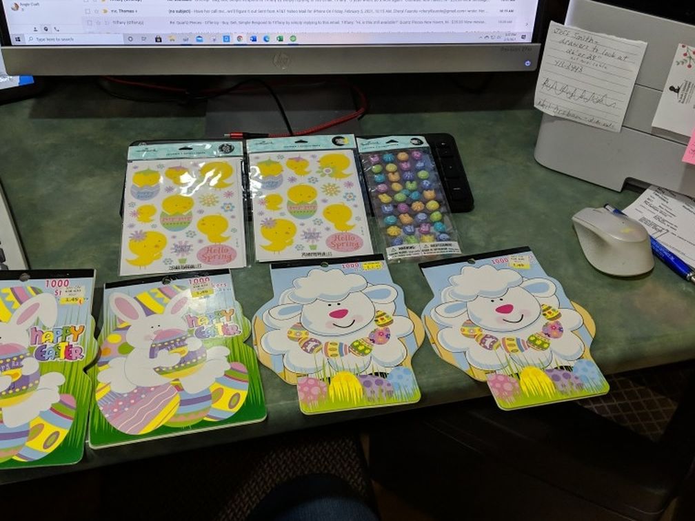 EASTER STICKERS