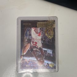 Michael Jordan MVP Player Card