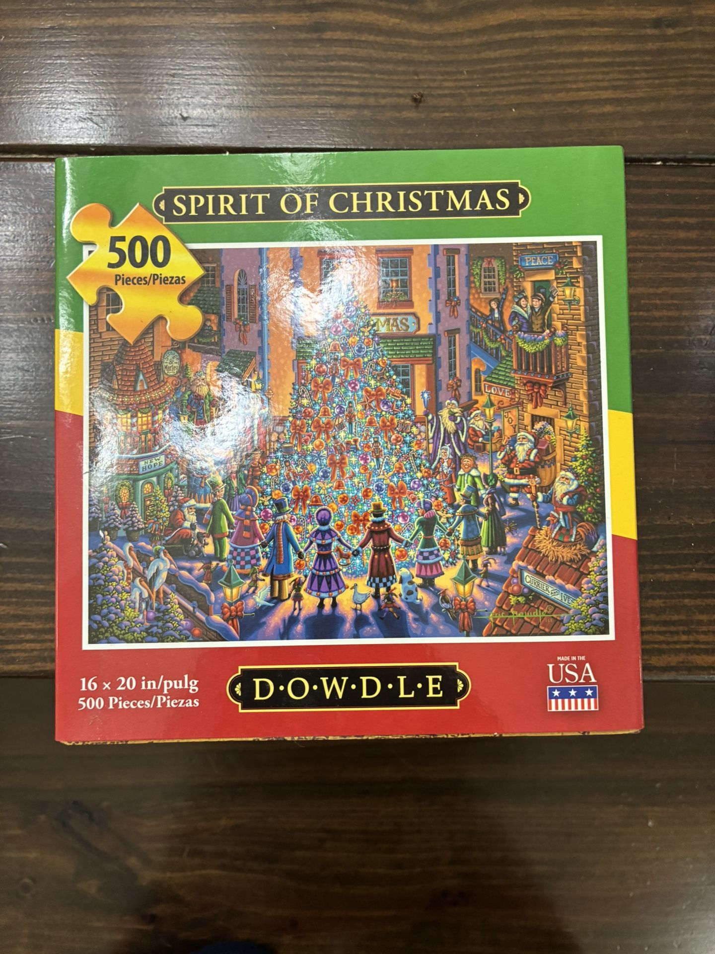 Dowdle 500 Piece Jigsaw Puzzle - Spirit Of Christmas