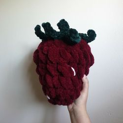 Crochet Strawberry Plushie