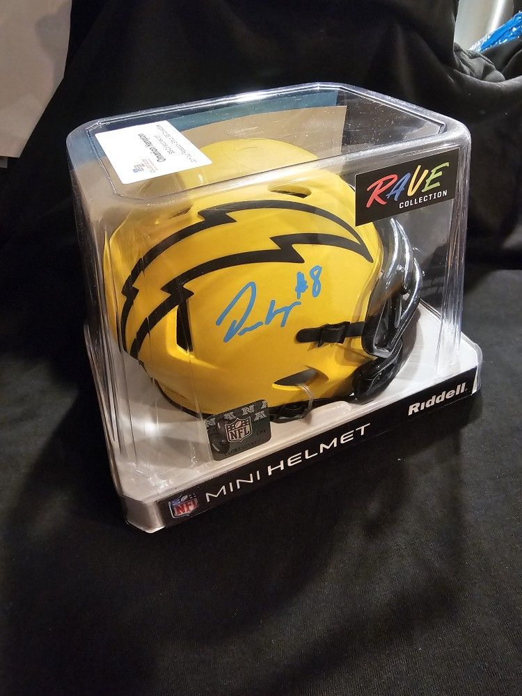 NFL Autographed Mini Helmets