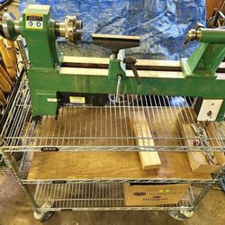 Wood Lathe Plus Tools And Accessories 