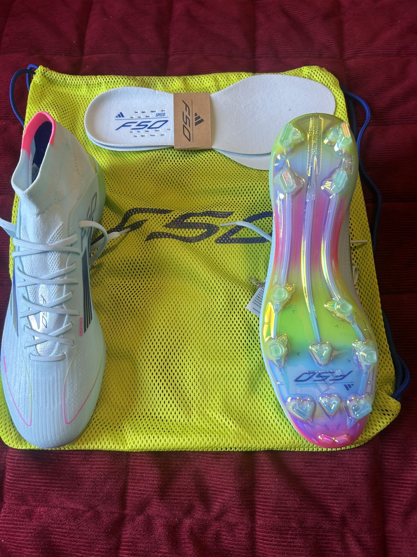 Adidas F50 Elite Mid FG Soccer Cleats Size 10