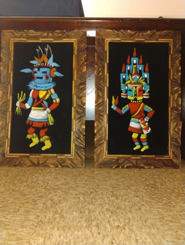 Isleta Pueblo Artist  Kachina Dolls