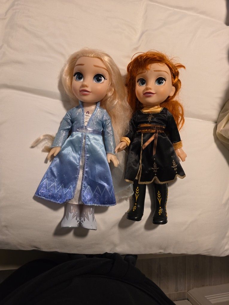 Frozen Talking Elsa And Anna Doll