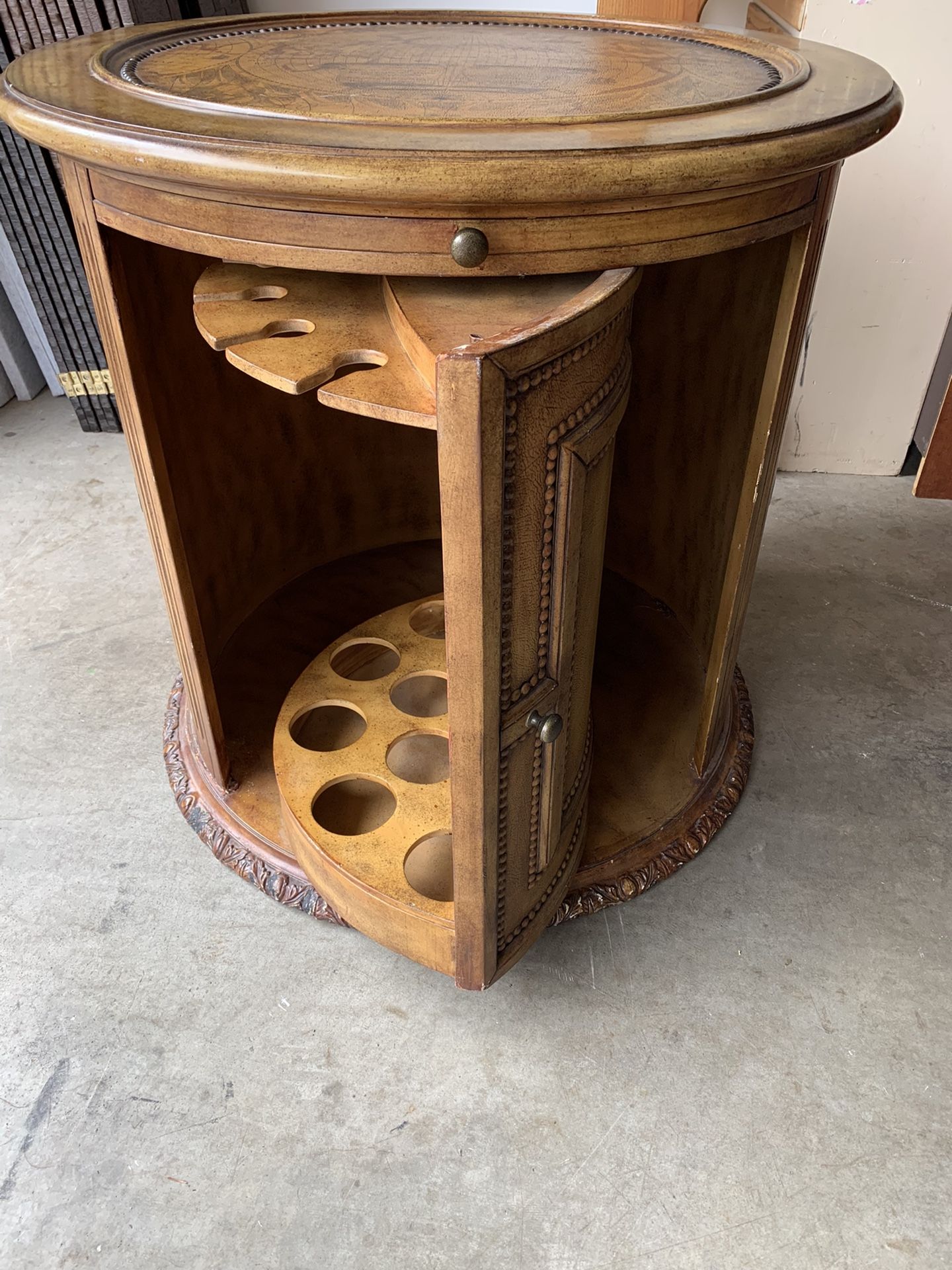 Wine Storage Table