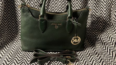 Michael Kors ‘Austen’  Small Satchel, Moss Color