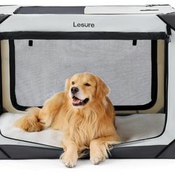 Le Sure Dog Crate - new