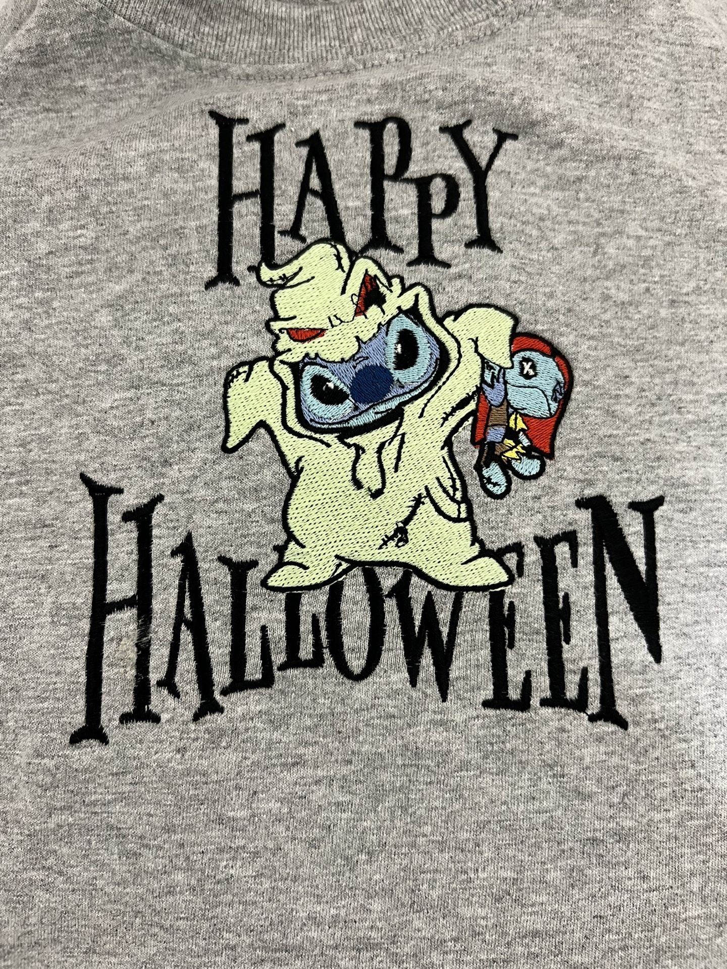 Halloween Embroidered Shirt