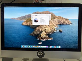 27” iMac 🖥️ |  3.4 GHz Quad-Core i5  |  1TB HD  |  32GB RAM |  4GB Nvidia Graphics