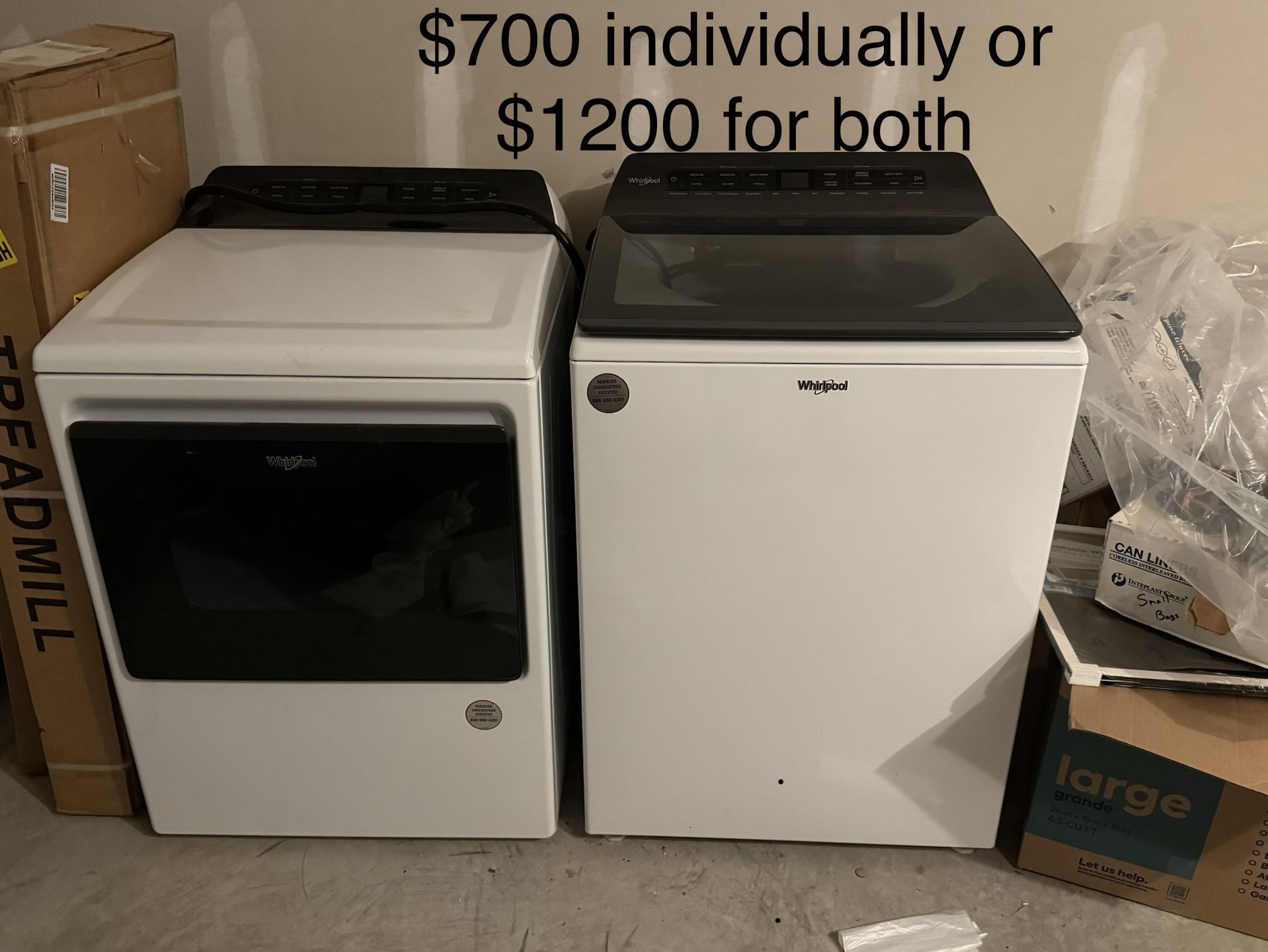 Whirlpool Washer & Dryer