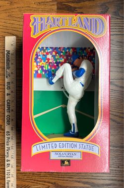1 Nolan Ryan 1993 Hartland Statue In Original Box. # 4627 Of 10,000