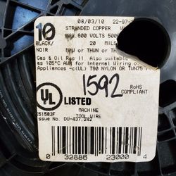 Wire 12 gauge, THHN stranded copper 