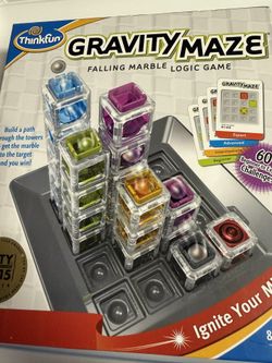 Thinkfun Gravity Maze Falling Marble Logic Set