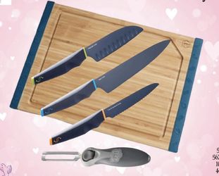 Princess House Tabla Cuchillos Y Pelador 