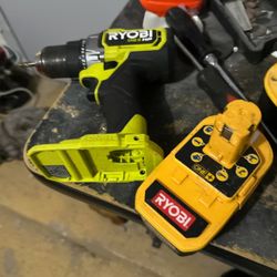 Ryobi Drill And Charger 