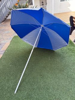 Beach Umbrella 5’ Portable Light Weight