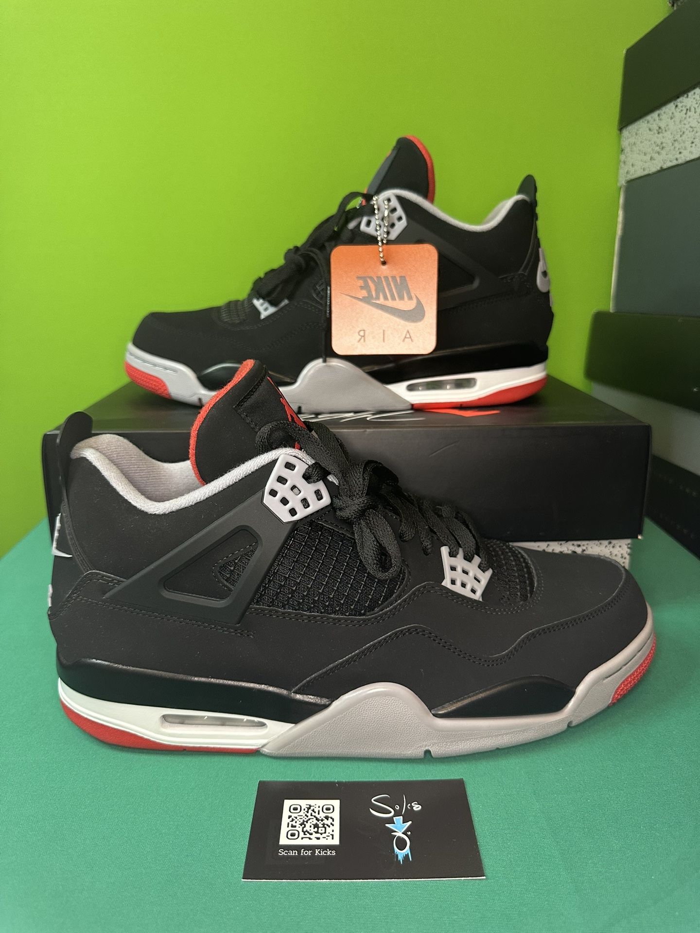 Air Jordan 4 Retro 2019 “Bred” NEW Size 11.5 OG ALL 308497-060