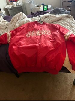 Starter 49ers jacket like new size 4xl