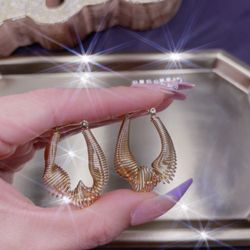 New Minimalist Wire Hoop Charm Earrings, Pick 2 Jewelry Free Shipping 