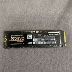 Samsung 970 Evo NVMe SSD 500gb
