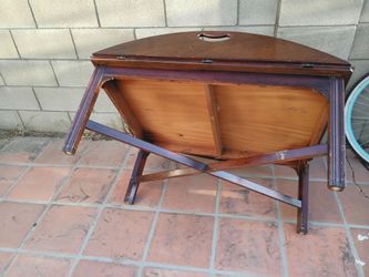Wood Butler Tray Coffee Table