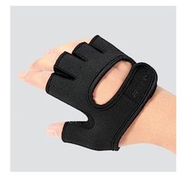 Minimal Weight Lifting Gloves,Short Micro Workout Gloves Grip Pads with Full Palm Protection & Extra Grip for Men Women Weightlifting,Gym,Exercise Tra