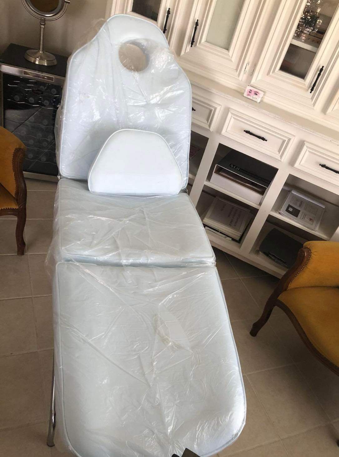 Spa Leather Recliner Table