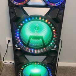 Led Light Karaoke Machine Bt Speaker 