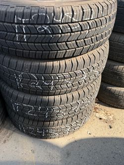 LT245/75R16 10 ply used tires Aston for 280 installed