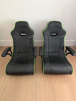 X Rocker Floor Gaming Chairs – Set of 2