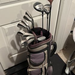 Full Set of Men’s Right Handed Golf Clubs with Bag