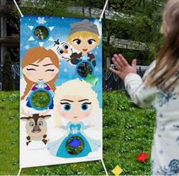 Disney Frozen Princess Elsa Birthday Party Toss Game